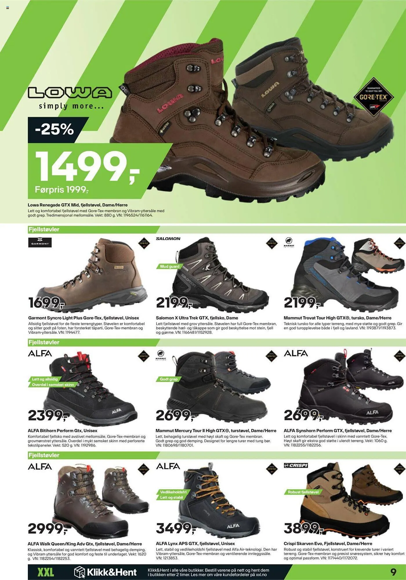 XXL Sport Kundeavis fra 18. september til 24. september 2023 - kundeavisside 9