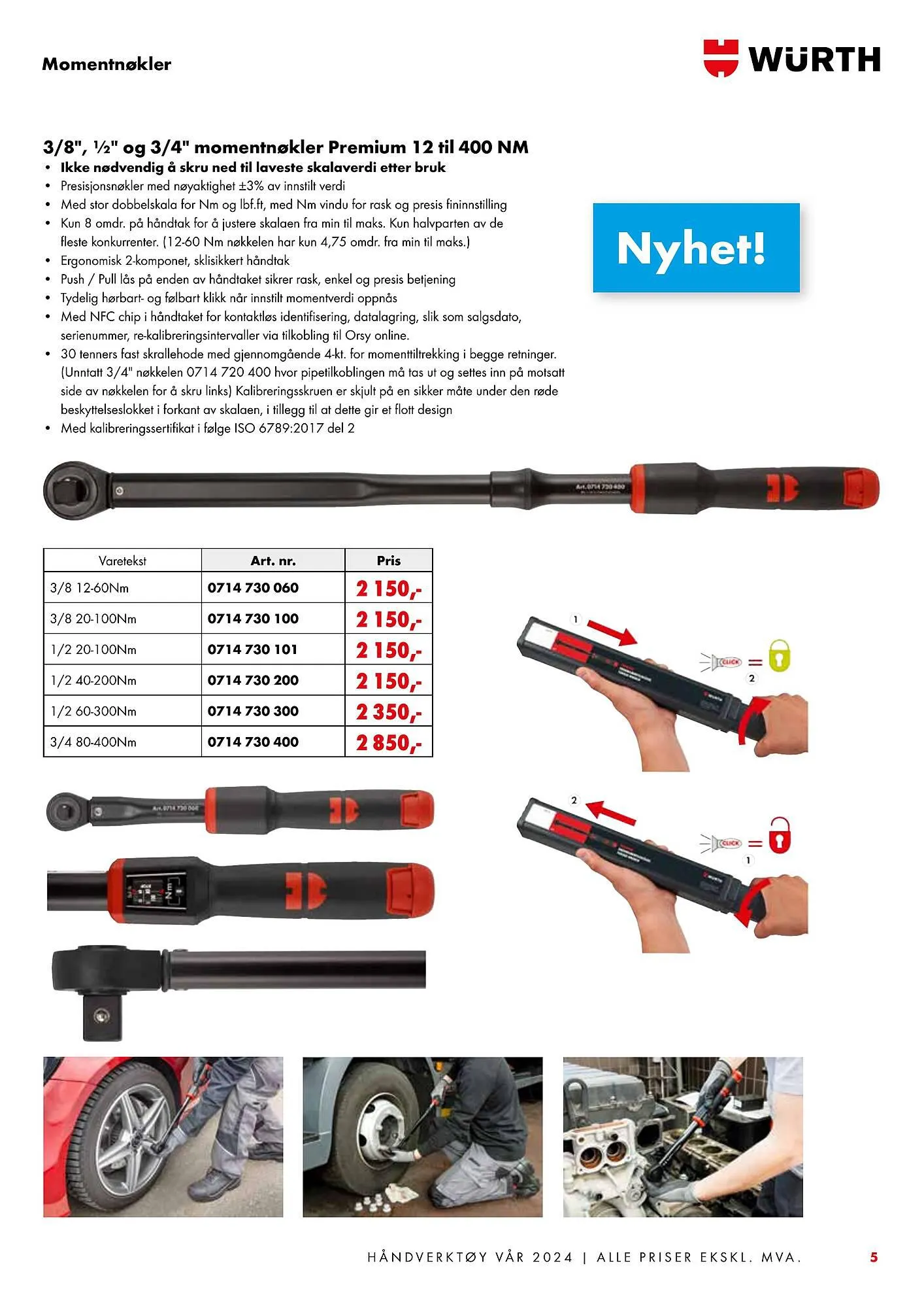 Würth Kundeavis fra 5. februar til 2. juni 2024 - kundeavisside 5