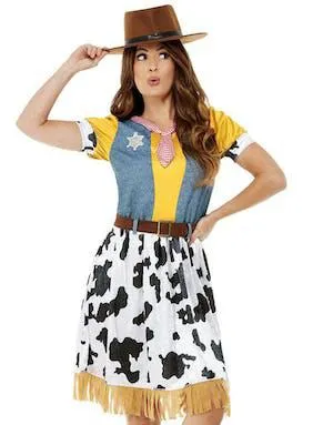 Toy Story Inspirert Western Cowboy Kostyme til Dame