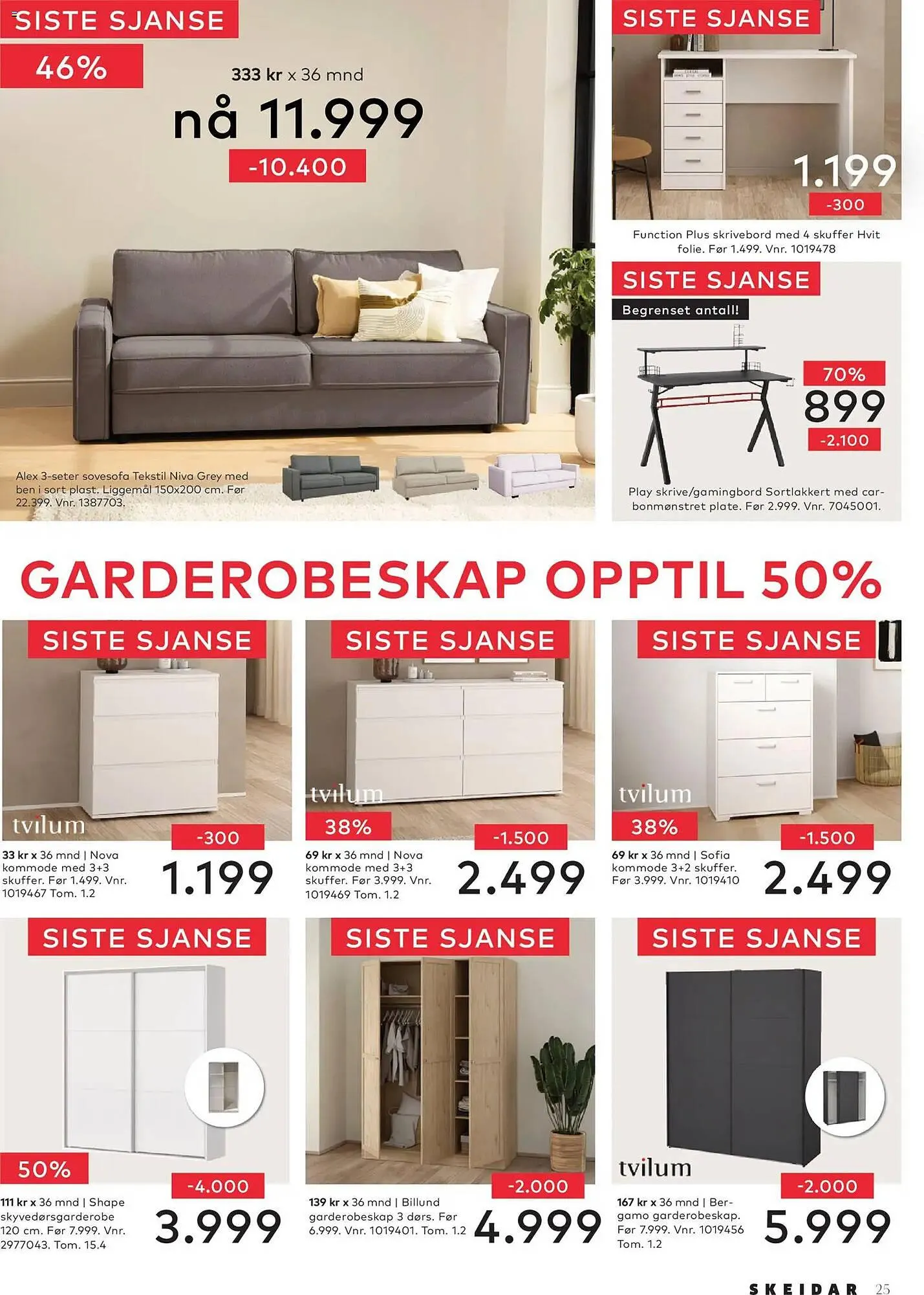 Skeidar kundeavis fra 7. april til 15. april 2026 - kundeavisside 25