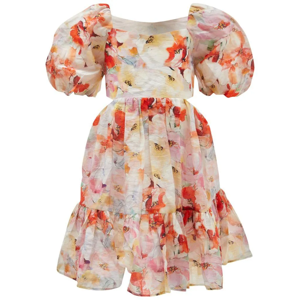 Ellory Mini Kjole Paintly Floral