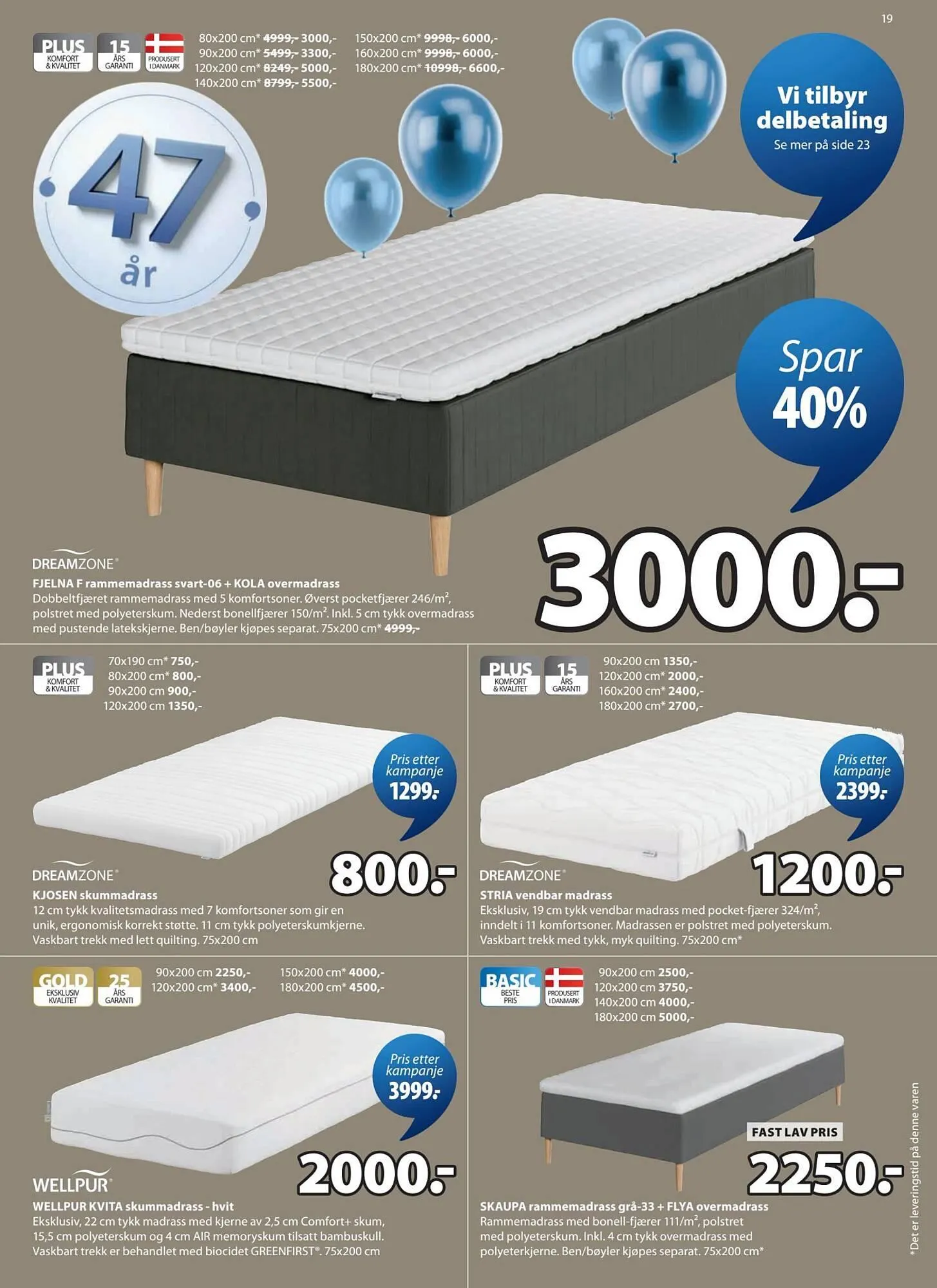 JYSK kundeavis fra 30. mars til 12. april 2026 - kundeavisside 19