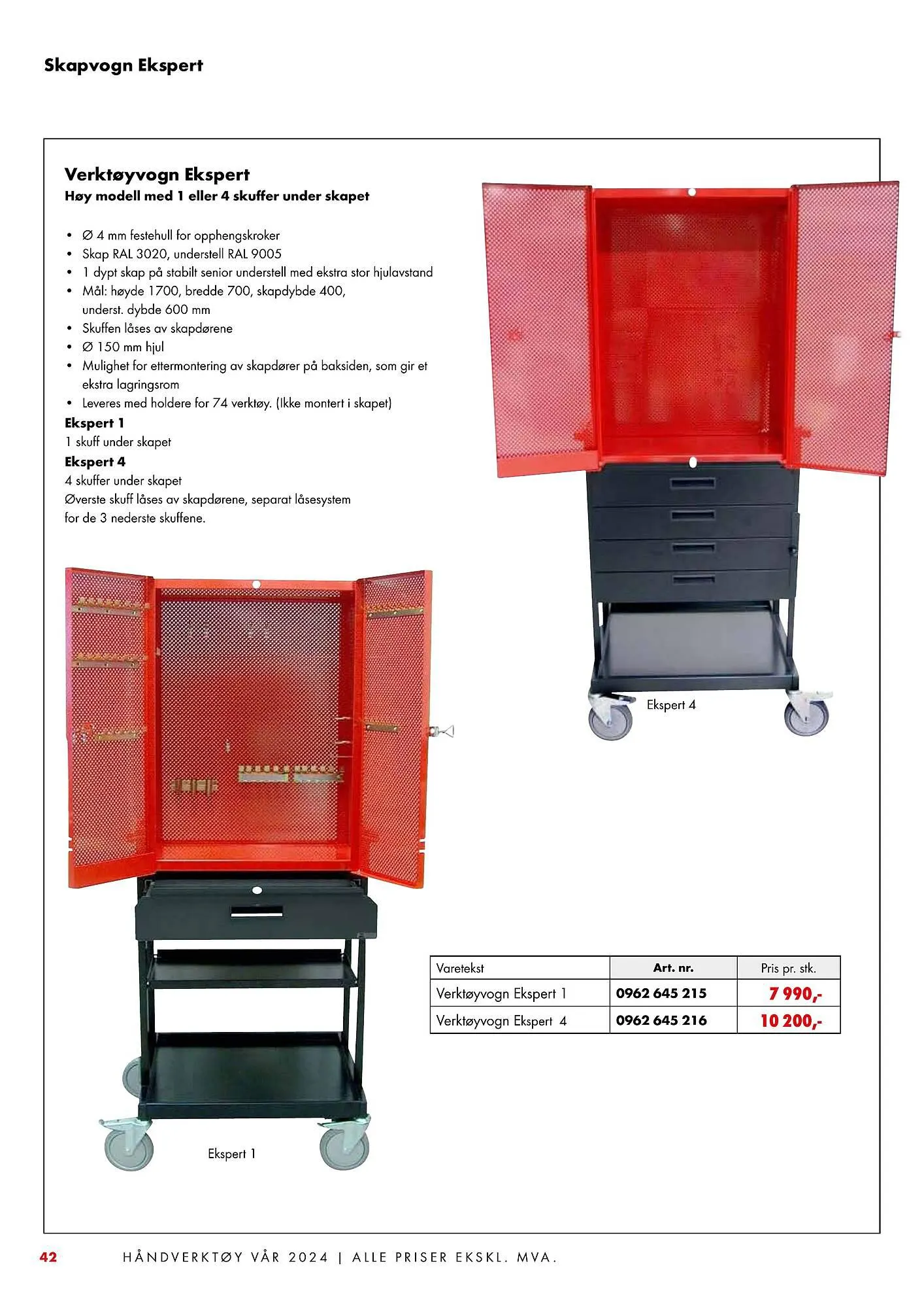Würth Kundeavis fra 5. februar til 2. juni 2024 - kundeavisside 42
