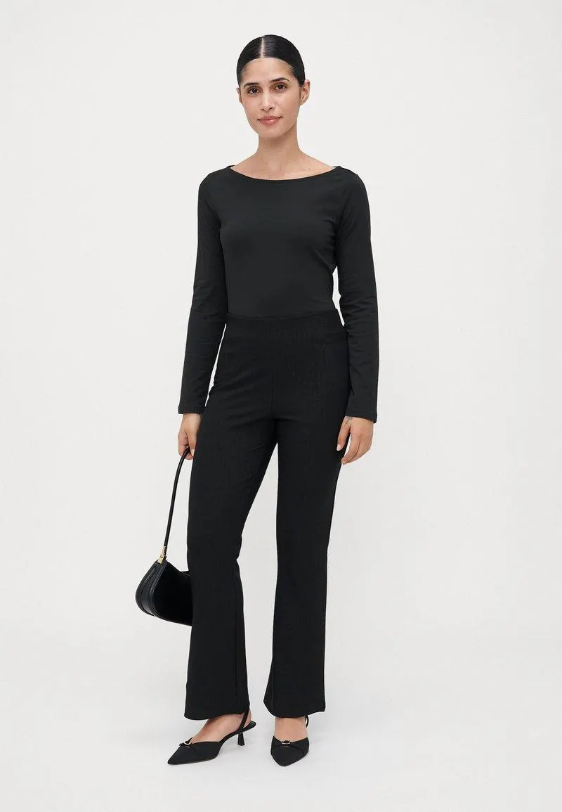 2 PACK - Topper langermet - black/white