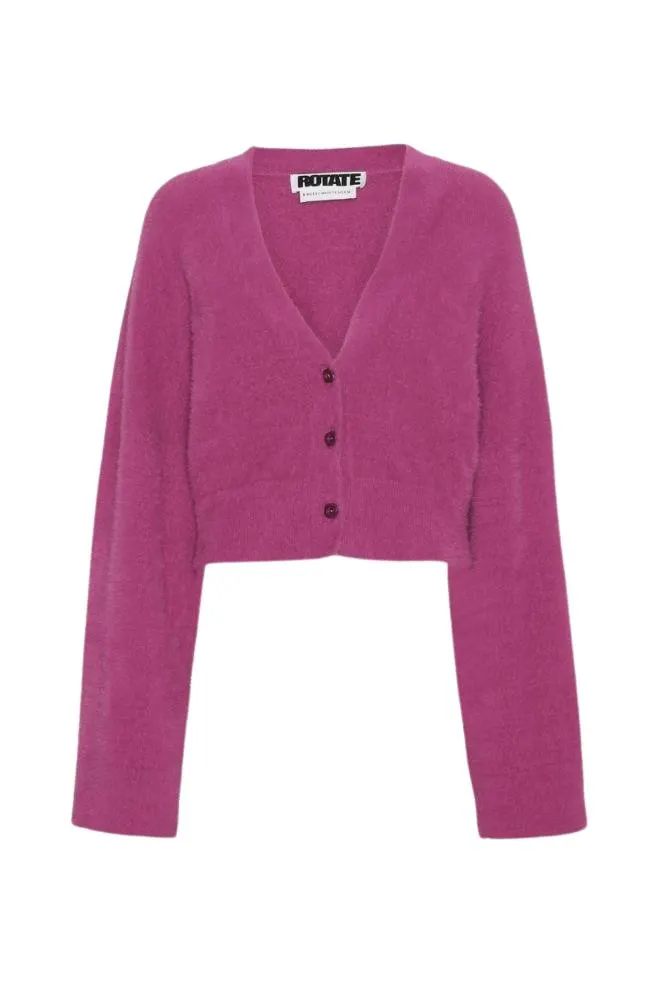 Kristinia Knit Cardigan – Rosa