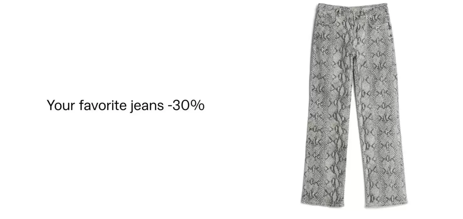 Your favorite jeans -30% - 1