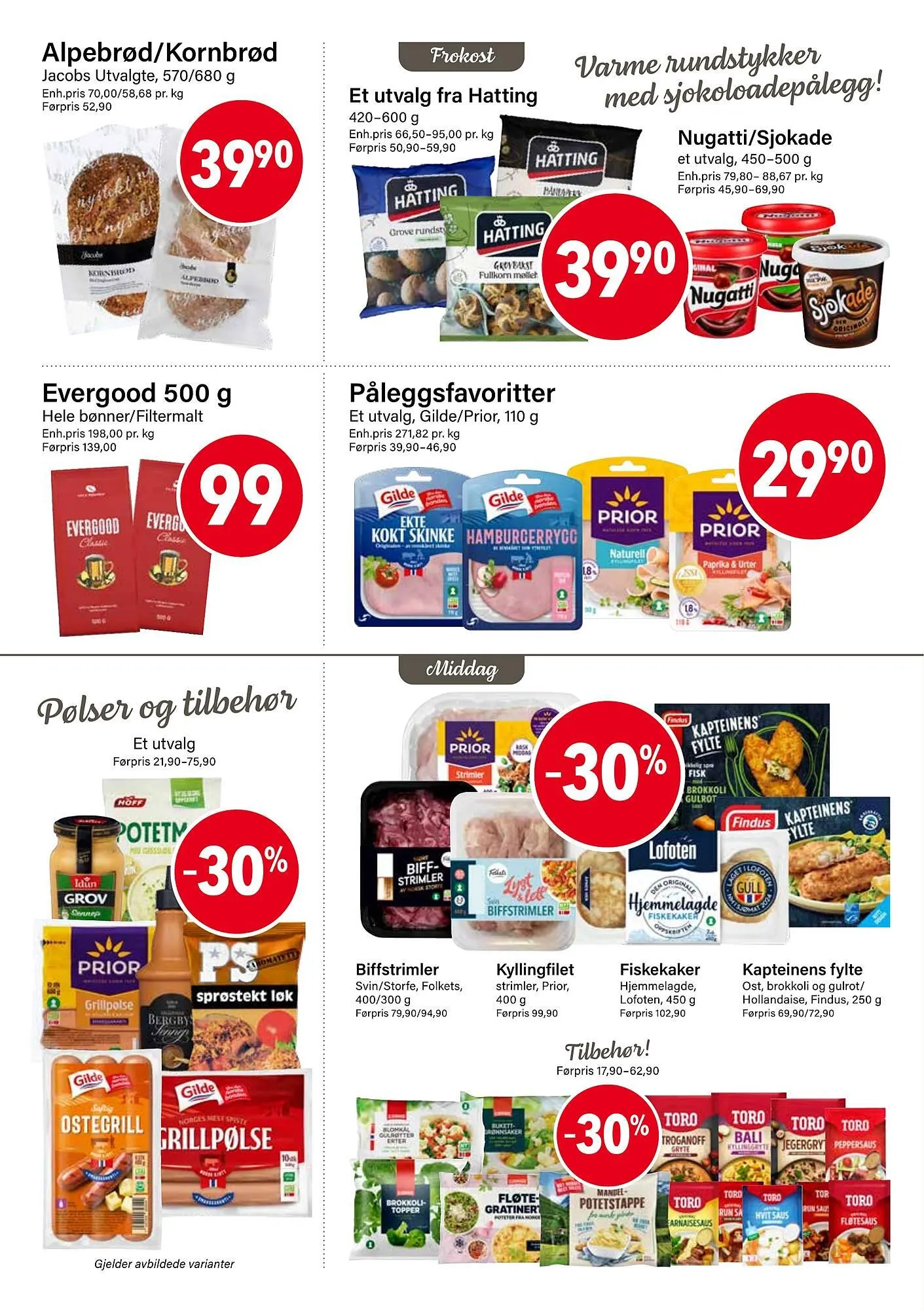 Nærbutikken kundeavis fra 17. oktober til 31. oktober 2025 - kundeavisside 2