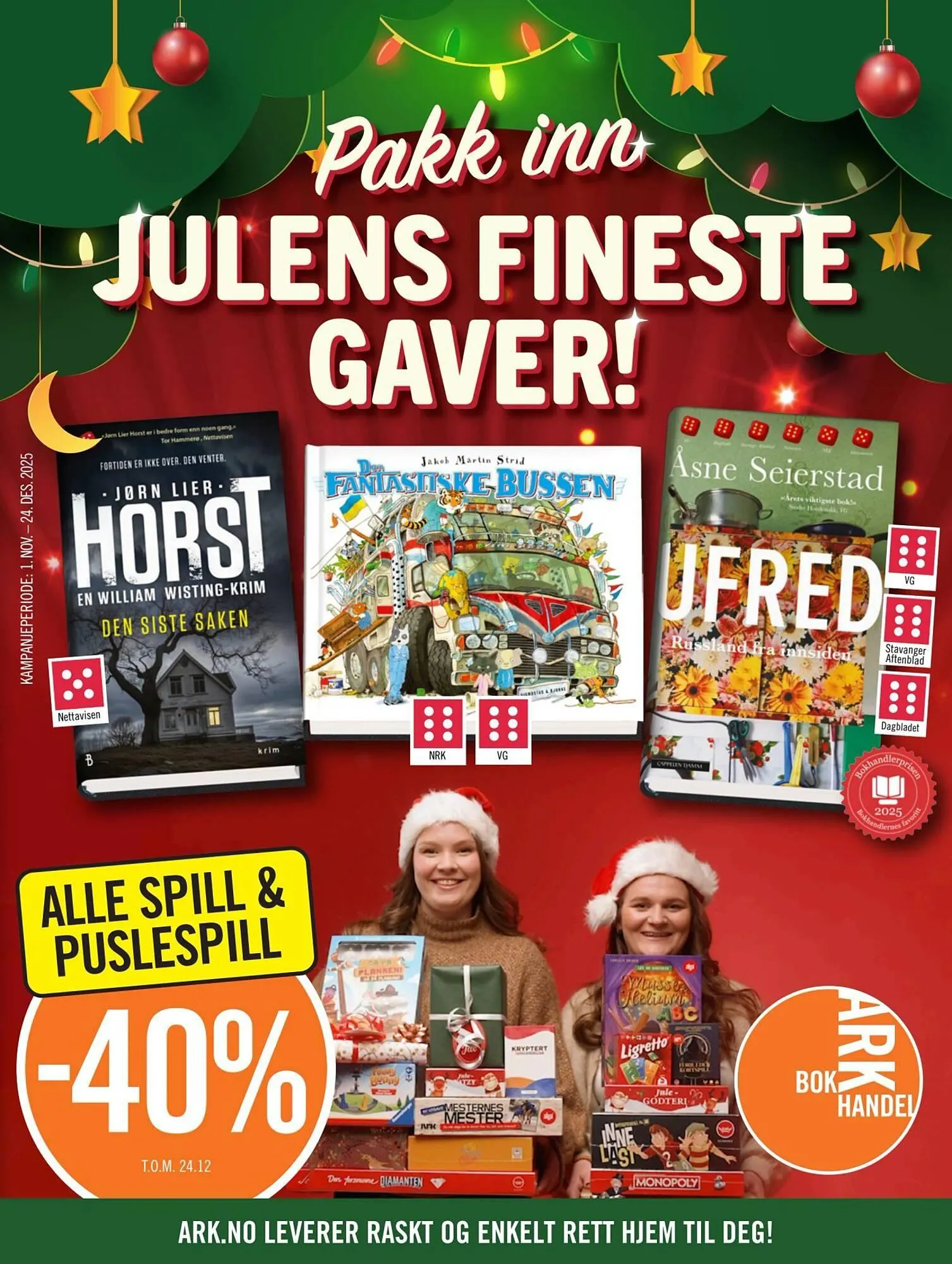 Ark Bokhandel kundeavis - 1