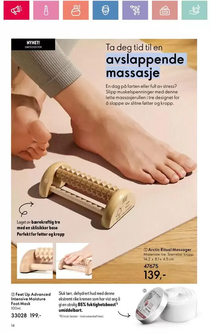 ORIFLAME Kundeavis fra 5. januar til 12. januar 2025 - kundeavisside 14