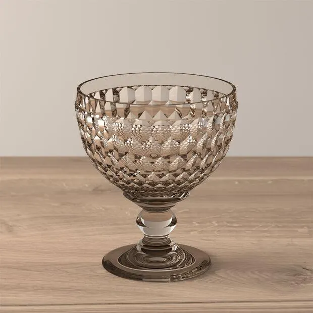Boston Coloured Champagne coupe/dessert bowl, smoke
