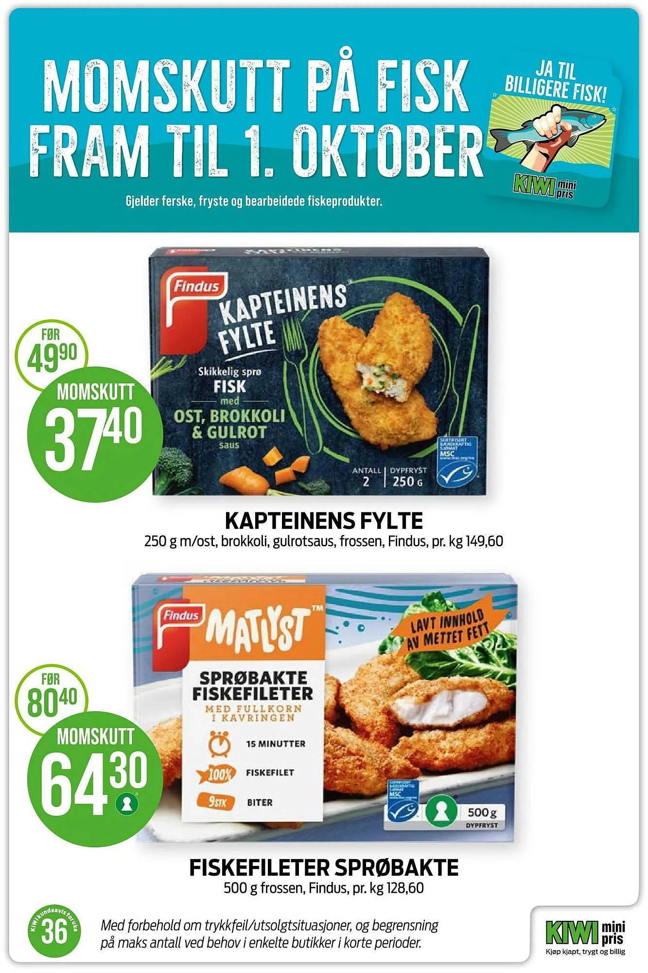 Kiwi Kundeavis fra 3. september til 10. september 2023 - kundeavisside 15