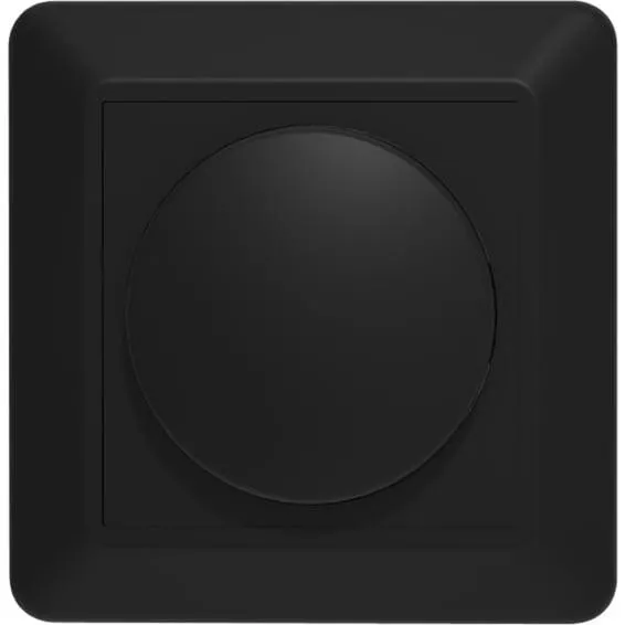 Namron LED dimmer 250W 1-pol matt sort