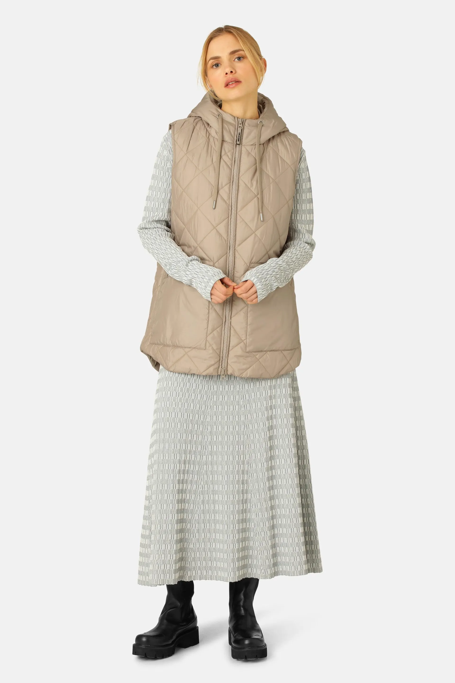 Padded Vest - Cobblestone