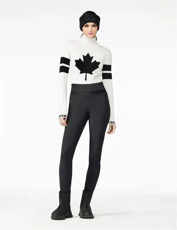 Rocket Long Sleeve Knit Sweater White