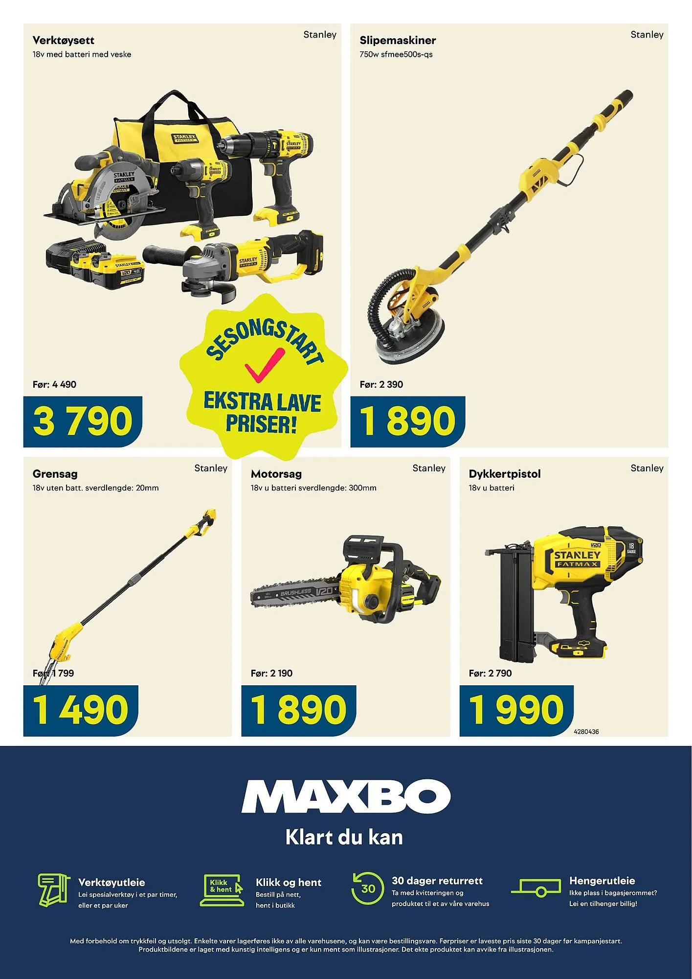 Maxbo kundeavis fra 9. mars til 7. april 2026 - kundeavisside 23