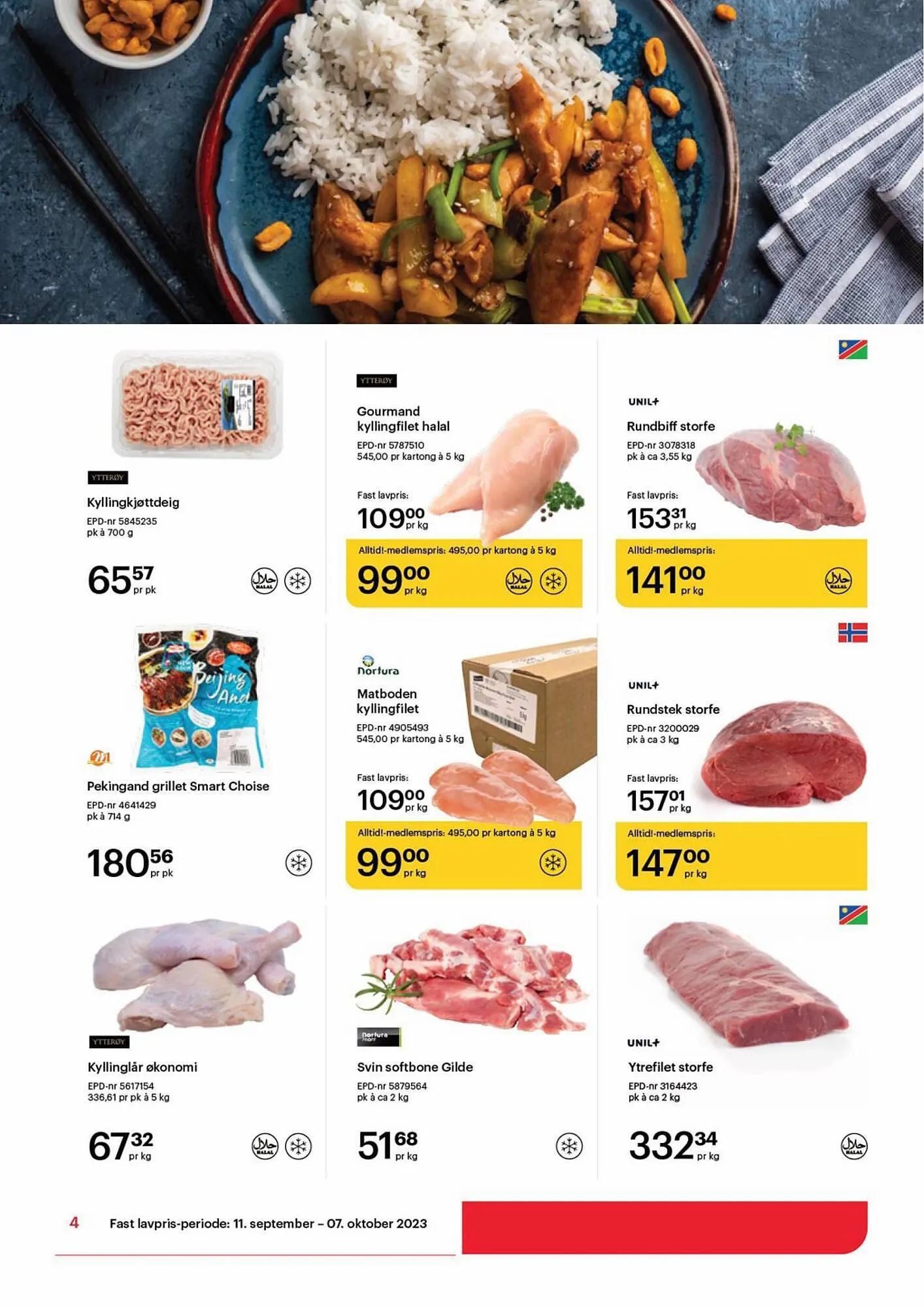 Storcash Kundeavis fra 11. september til 7. oktober 2023 - kundeavisside 4