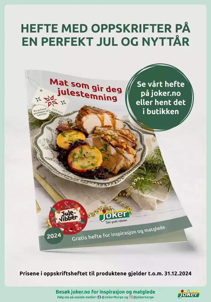 Joker Kundeavis fra 27. desember til 10. januar 2025 - kundeavisside 12