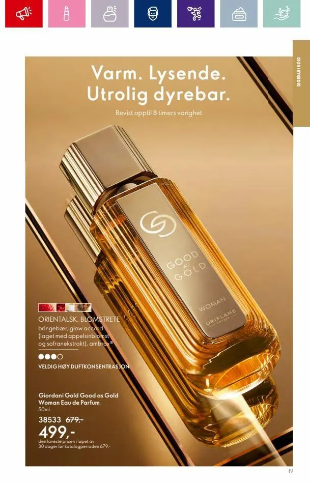 Oriflame kundeavis til 03.10.2023 fra 20. september til 3. oktober 2023 - kundeavisside 19