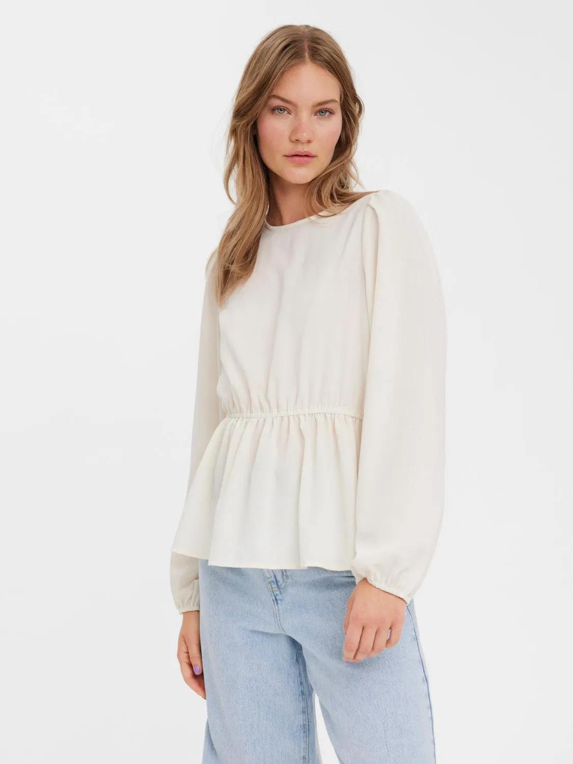 Regular fit O-hals Top