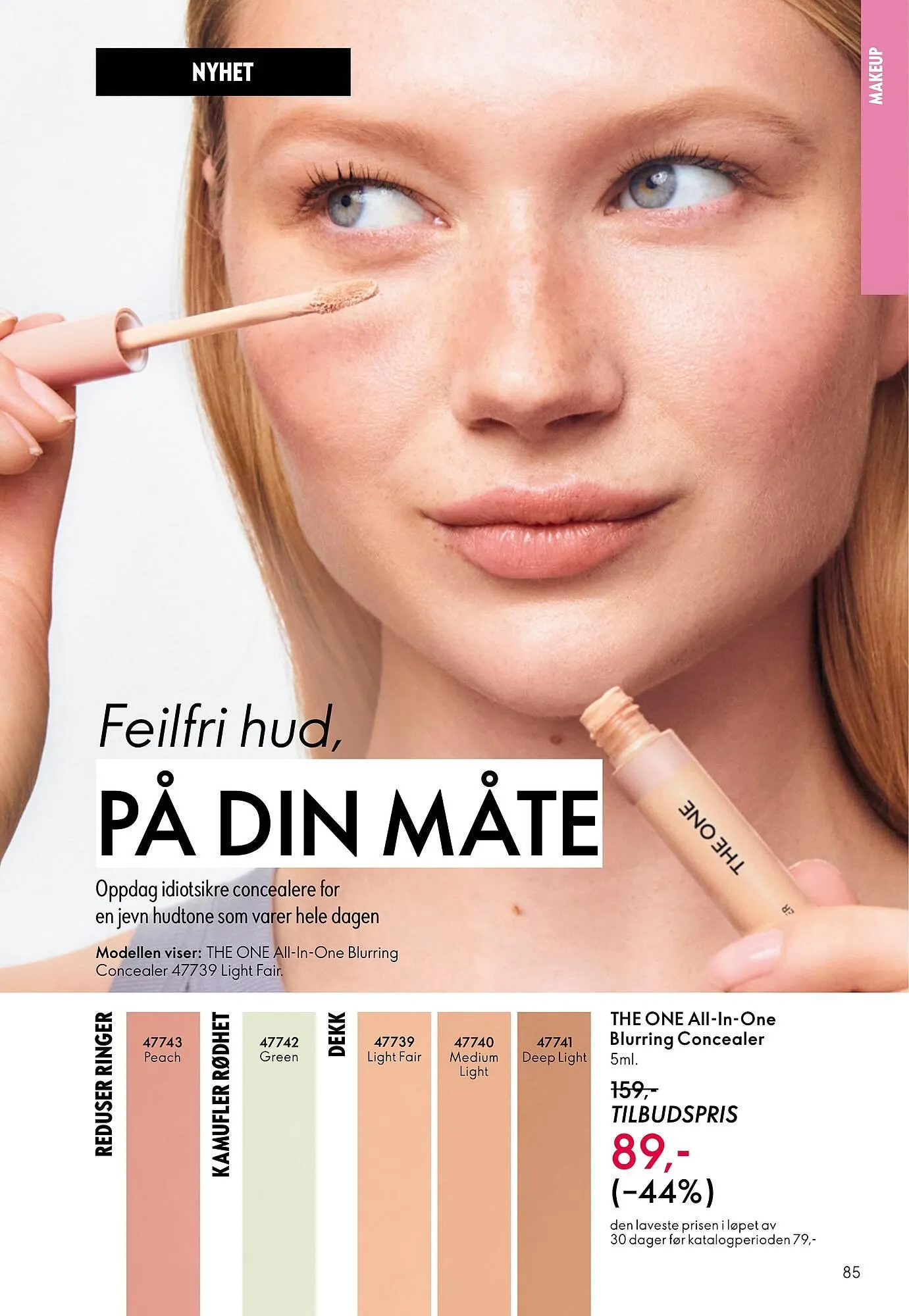 Oriflame katalog fra 1. april til 30. april 2026 - kundeavisside 85