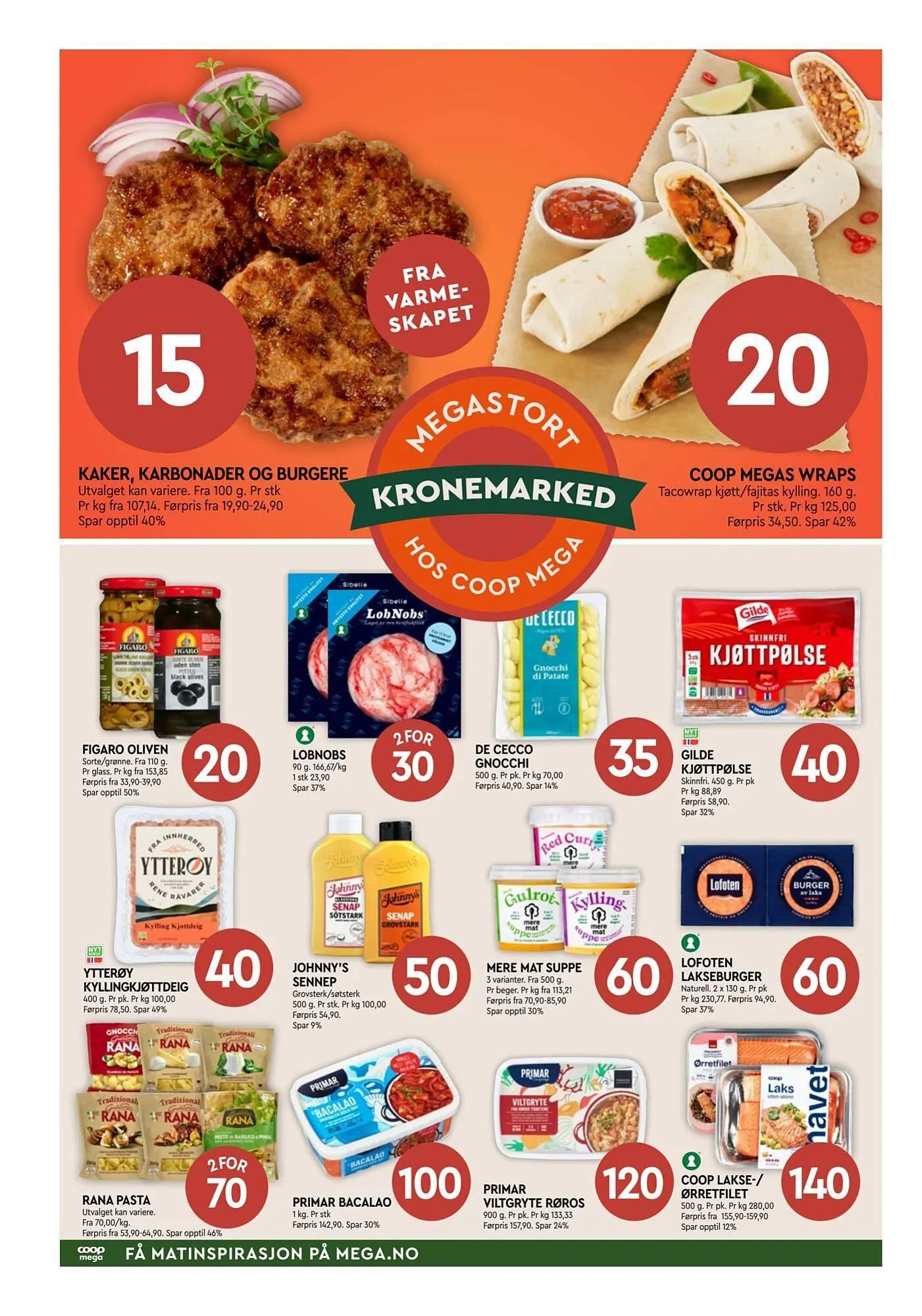 Coop Mega kundeavis fra 20. oktober til 25. oktober 2025 - kundeavisside 2