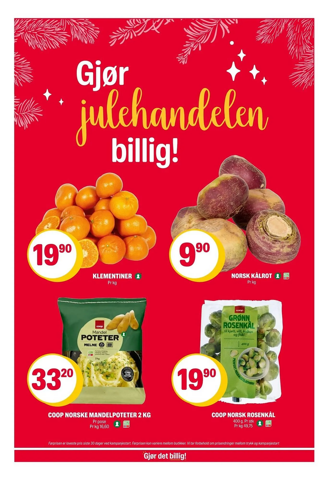 Coop Extra kundeavis fra 22. desember til 4. januar 2026 - kundeavisside 10