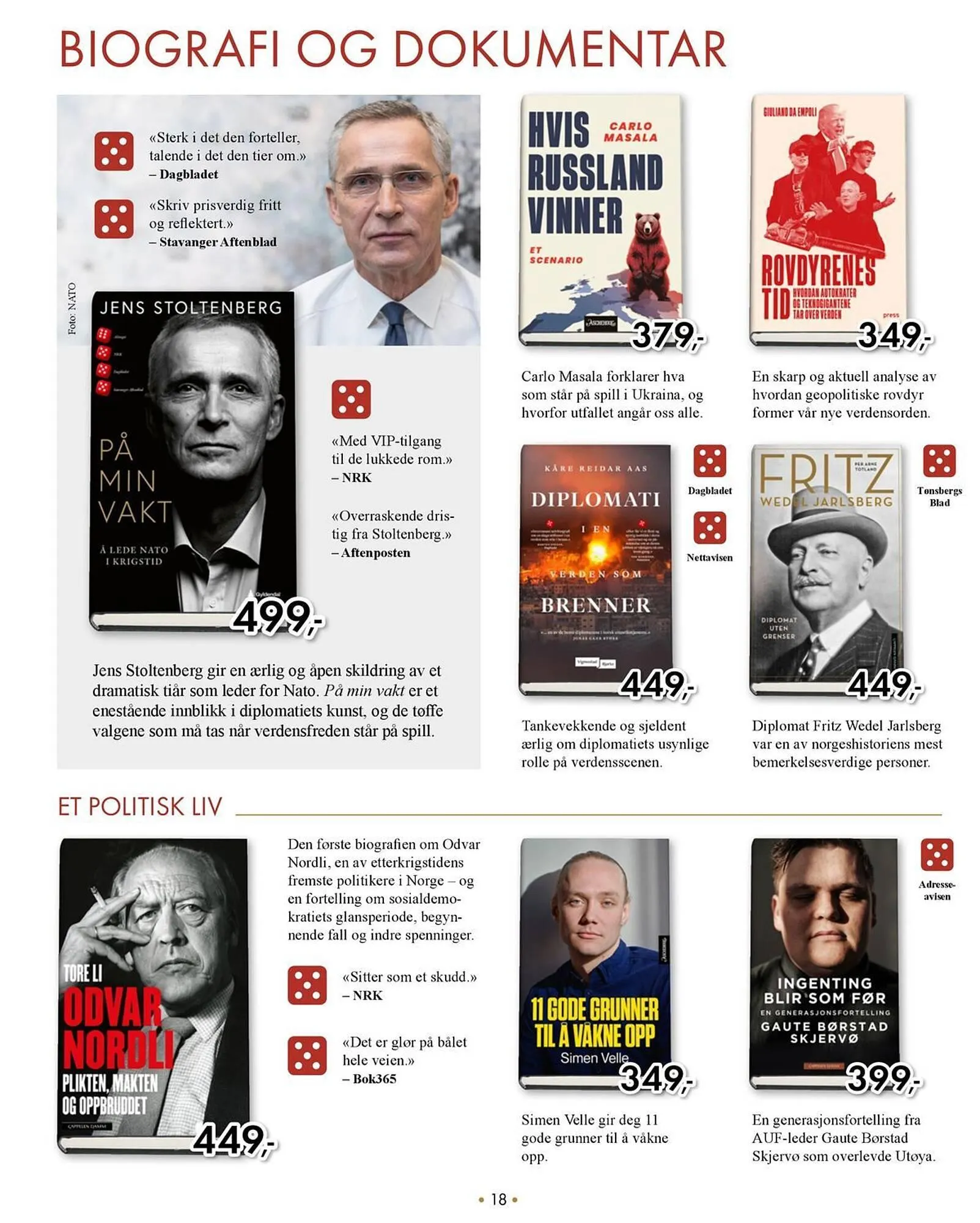 Norli kundeavis fra 2. desember til 31. desember 2025 - kundeavisside 18