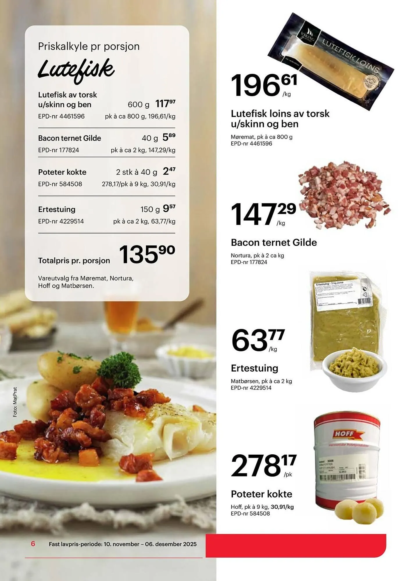 Storcash kundeavis fra 10. november til 6. desember 2025 - kundeavisside 6
