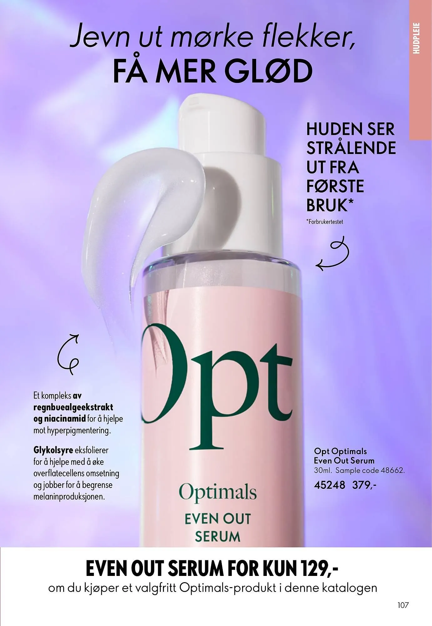 Oriflame katalog fra 18. februar til 10. mars 2026 - kundeavisside 107