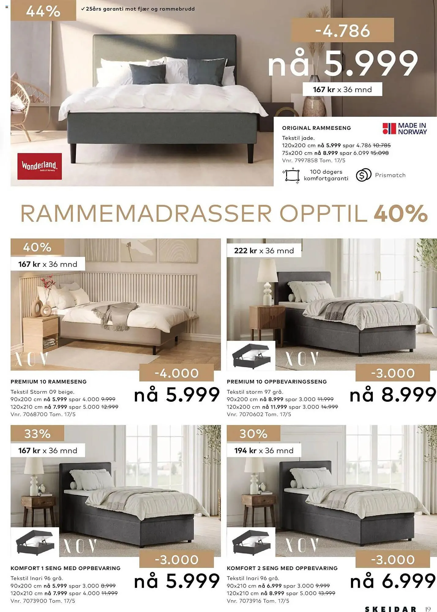 Skeidar kundeavis fra 13. april til 19. april 2026 - kundeavisside 19