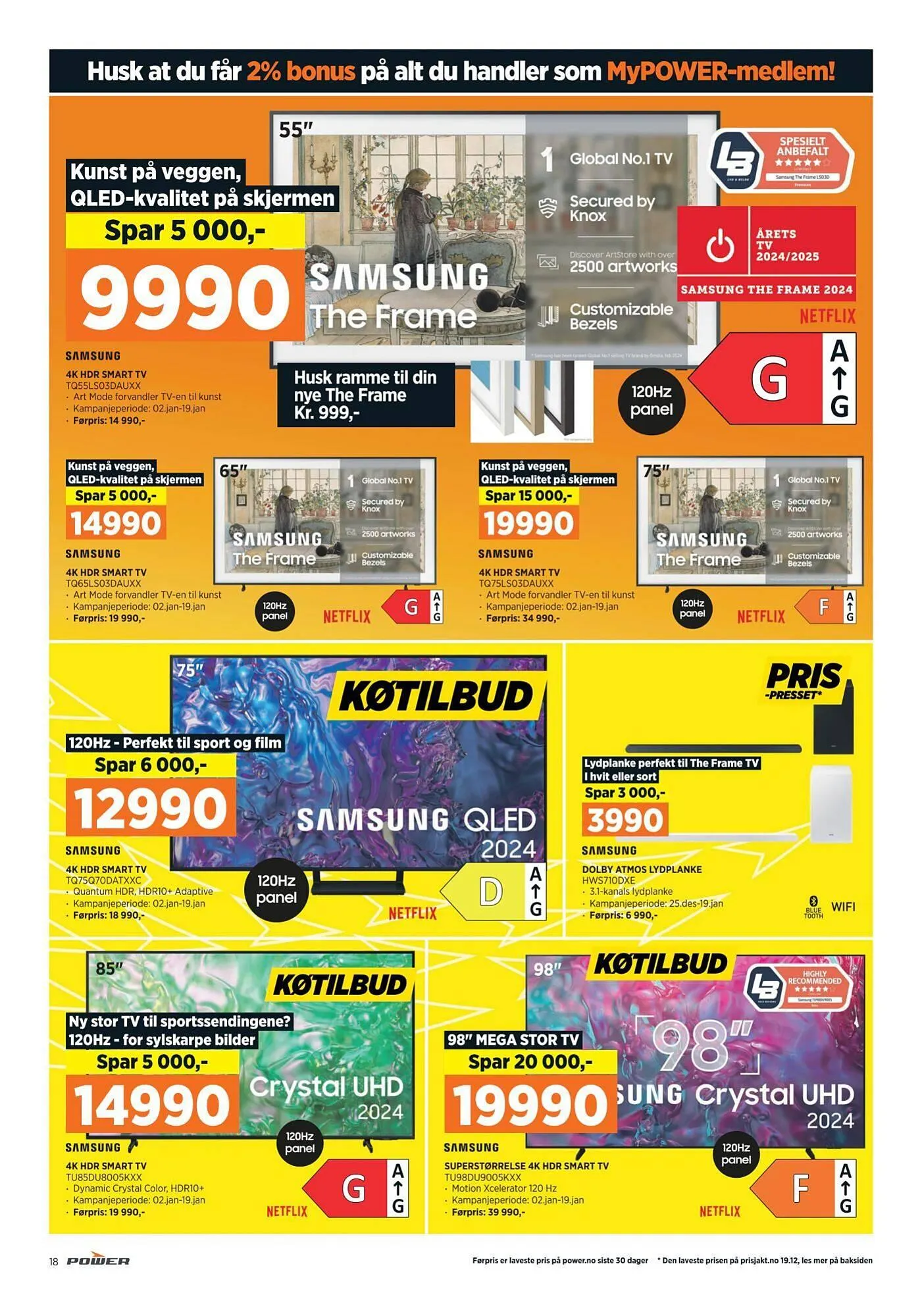 POWER Kundeavis fra 12. januar til 19. januar 2025 - kundeavisside 18