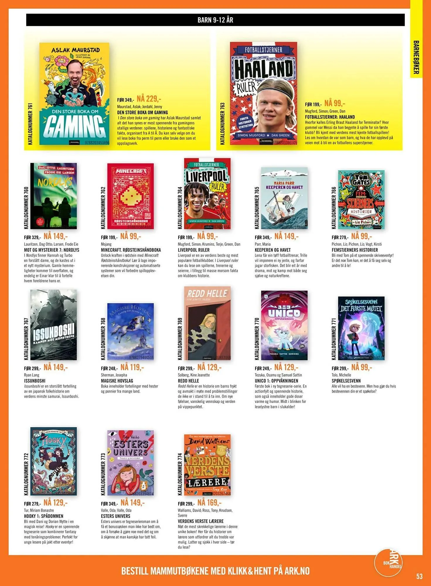 Ark Bokhandel kundeavis fra 16. februar til 9. mars 2026 - kundeavisside 53