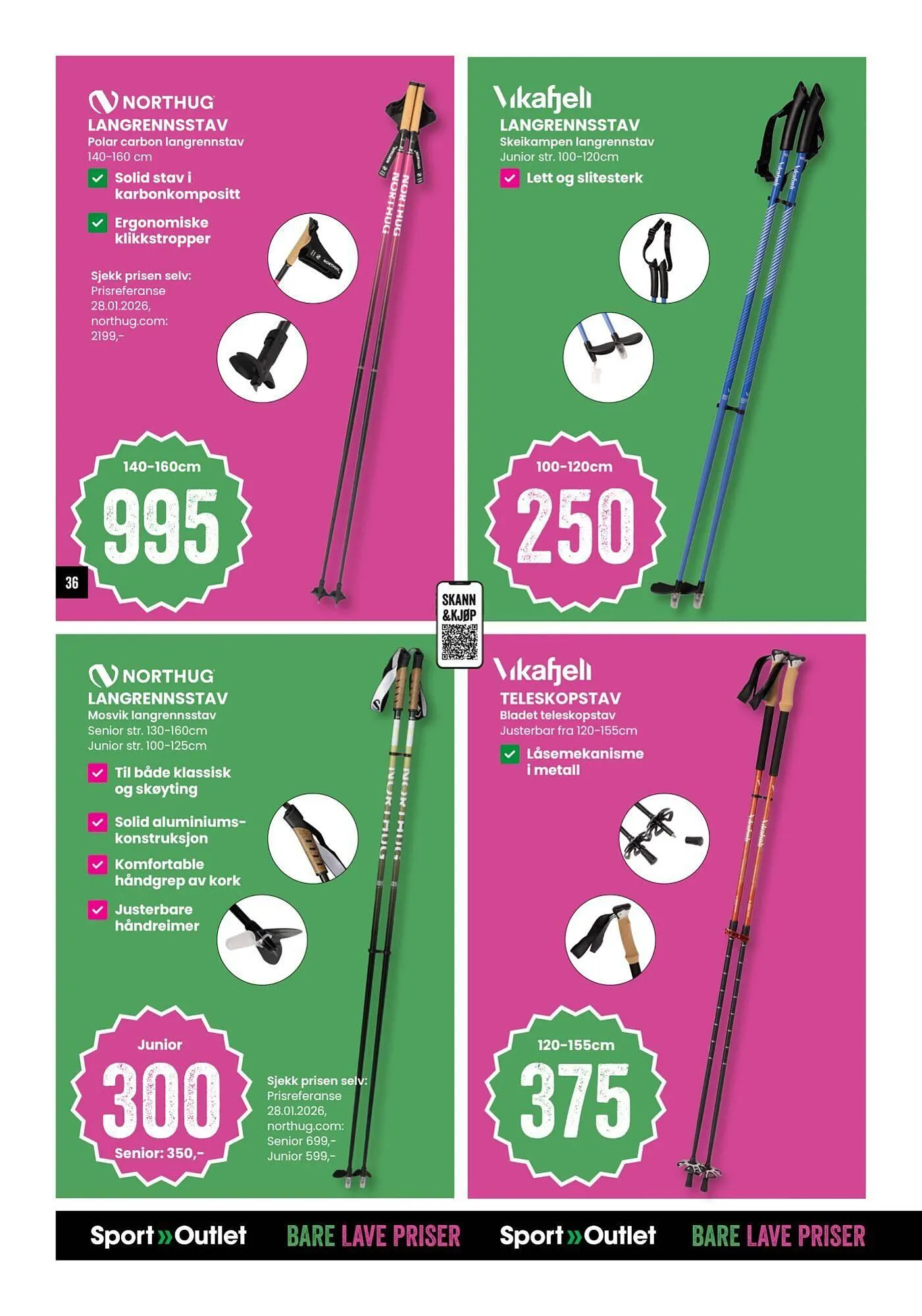 Sport Outlet kundeavis fra 10. februar til 23. februar 2026 - kundeavisside 36