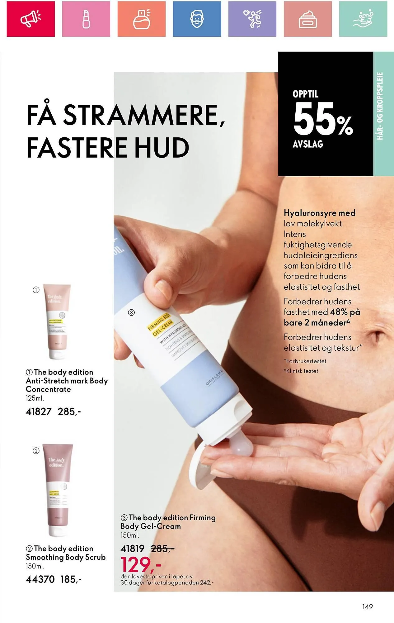 Oriflame Kundeavis fra 5. januar til 25. januar 2025 - kundeavisside 149