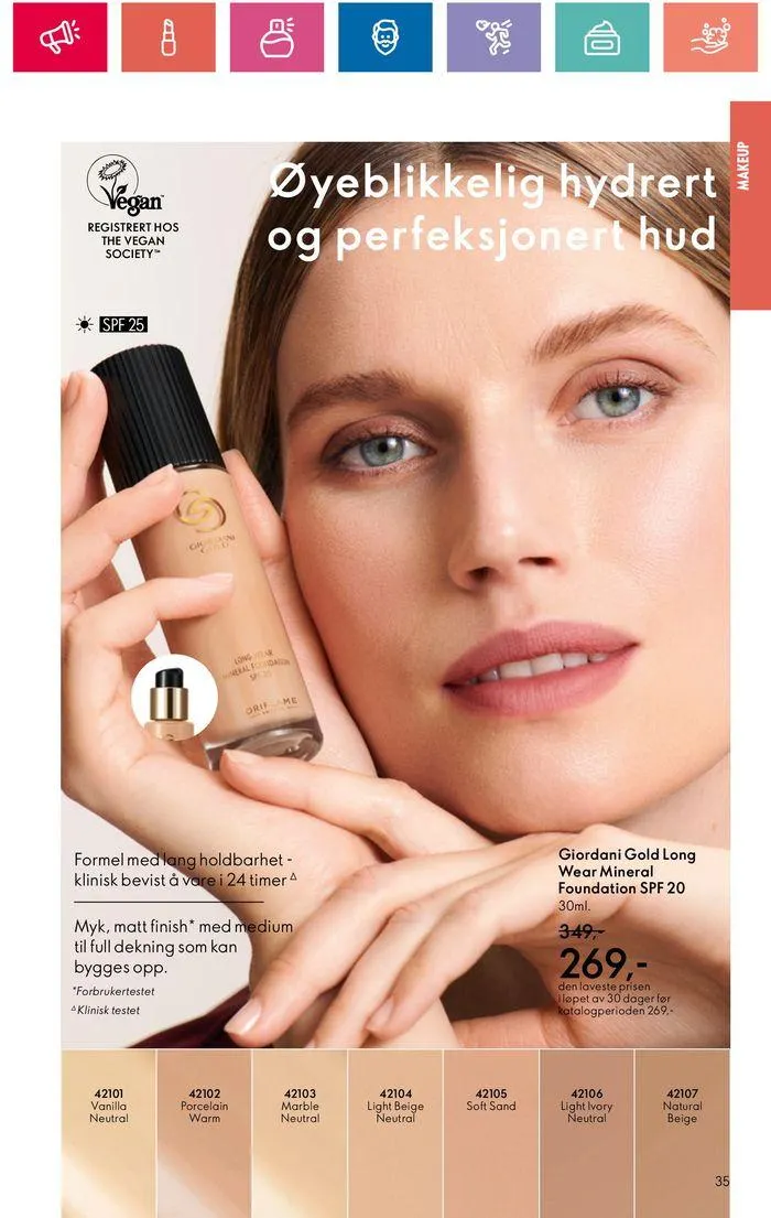 ORIFLAME Kundeavis fra 20. juni til 4. juli 2024 - kundeavisside 35