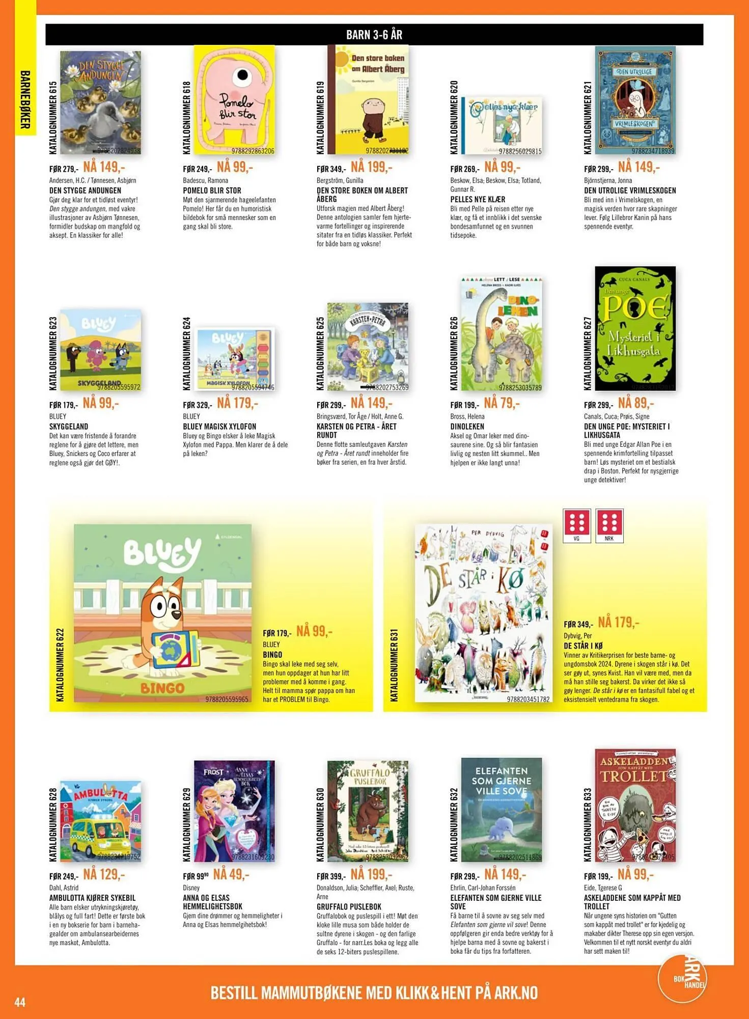 Ark Bokhandel kundeavis fra 16. februar til 9. mars 2026 - kundeavisside 44