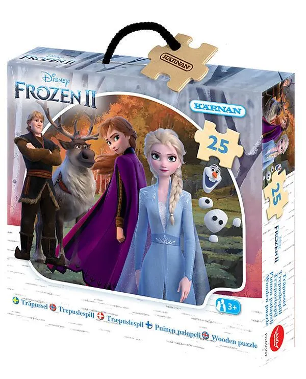 Trepuslespill 25 WD Frozen II