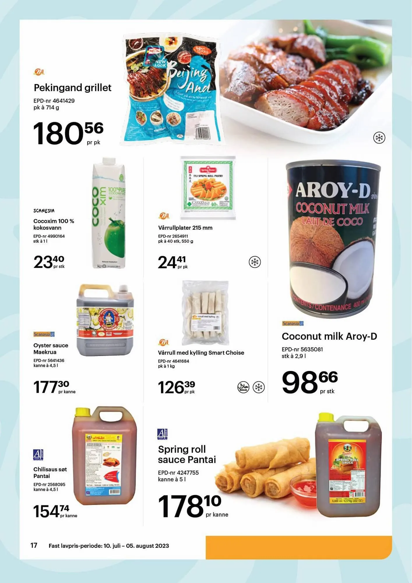 Storcash Kundeavis fra 10. juli til 5. august 2023 - kundeavisside 17