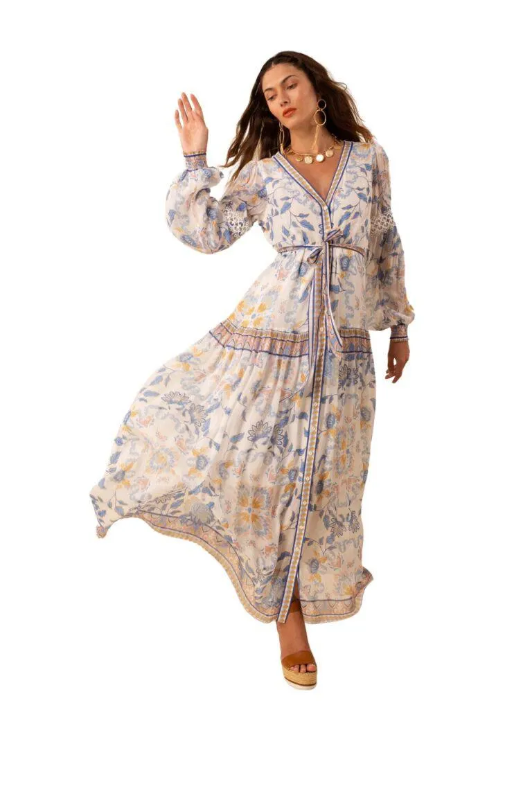 Sophie Maxi Dress – Hvit