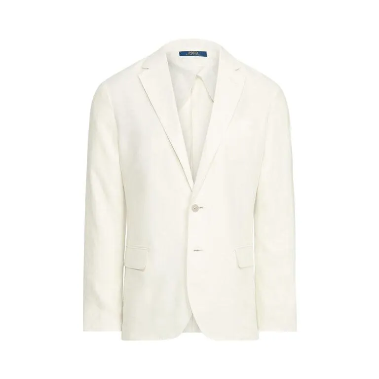 Polo Soft Slub Linen Suit Jacket – Off-White
