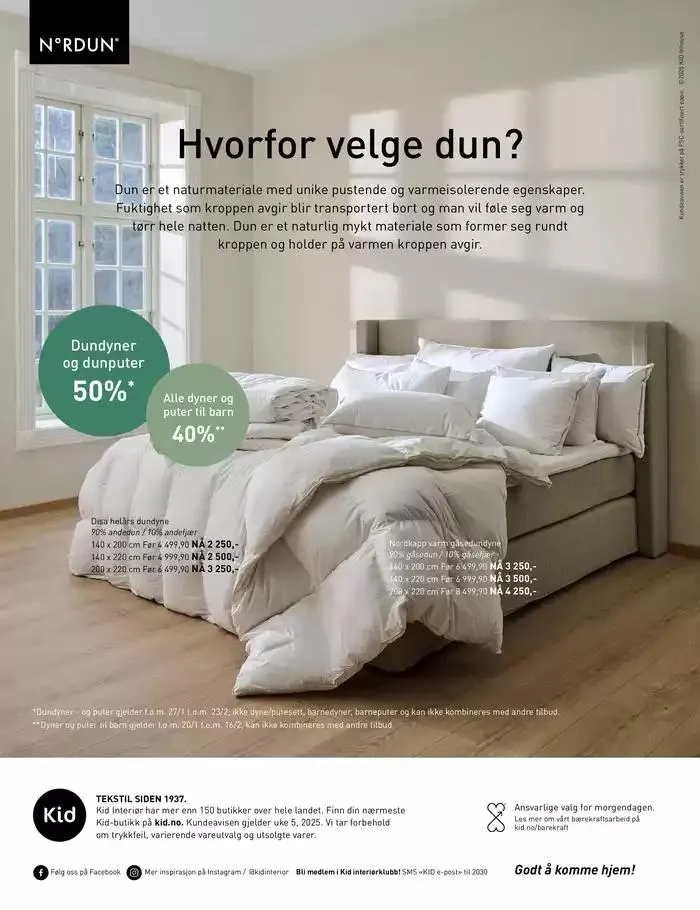 Kid interiør Kundeavis fra 27. januar til 10. februar 2025 - kundeavisside 12