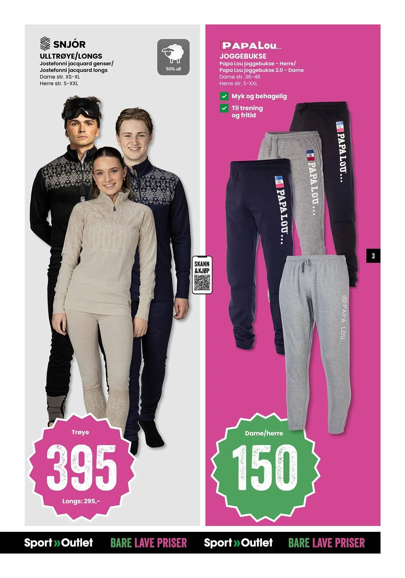 Sport Outlet kundeavis fra 24. februar til 9. mars 2026 - kundeavisside 3