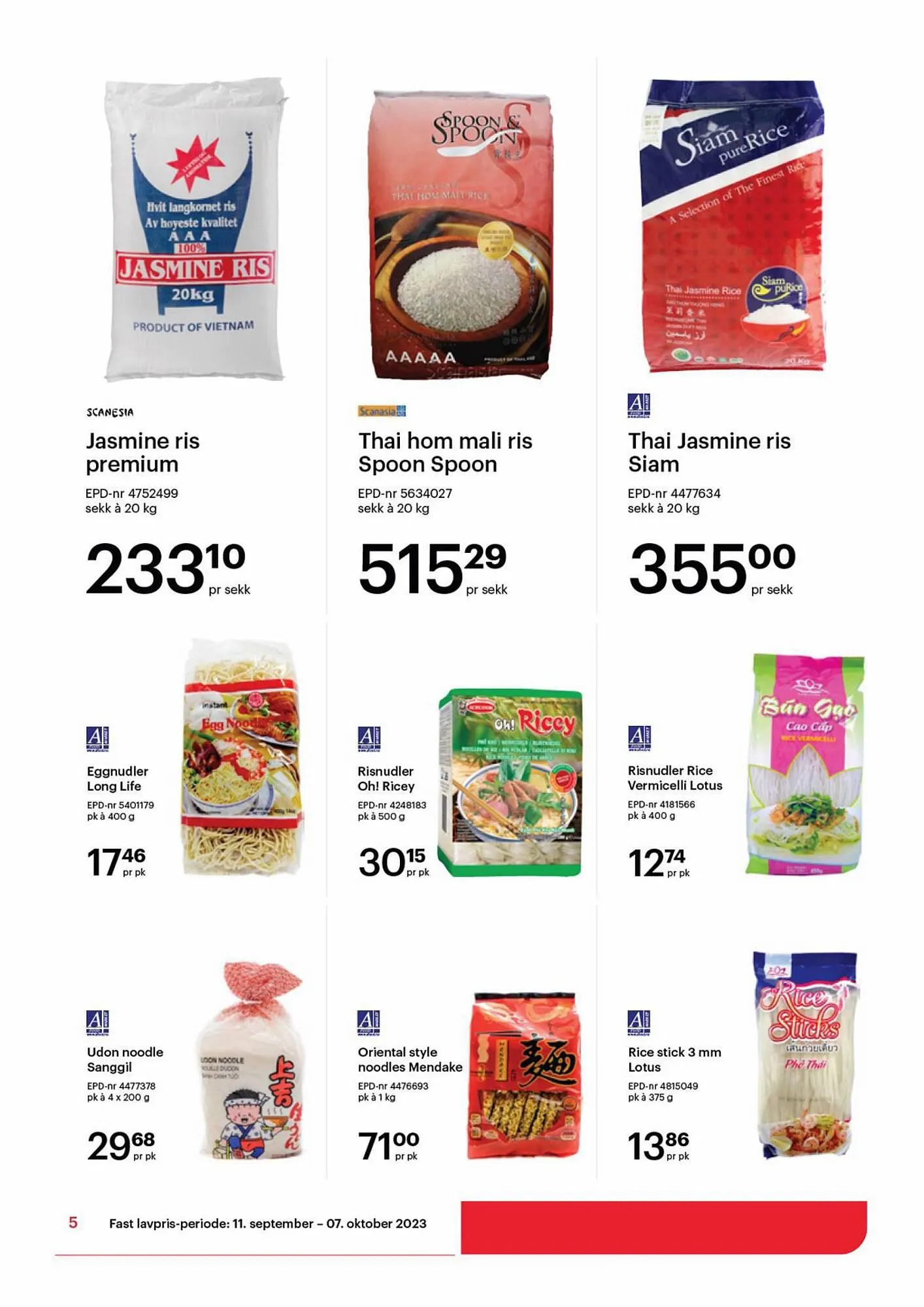 Storcash Kundeavis fra 11. september til 7. oktober 2023 - kundeavisside 5