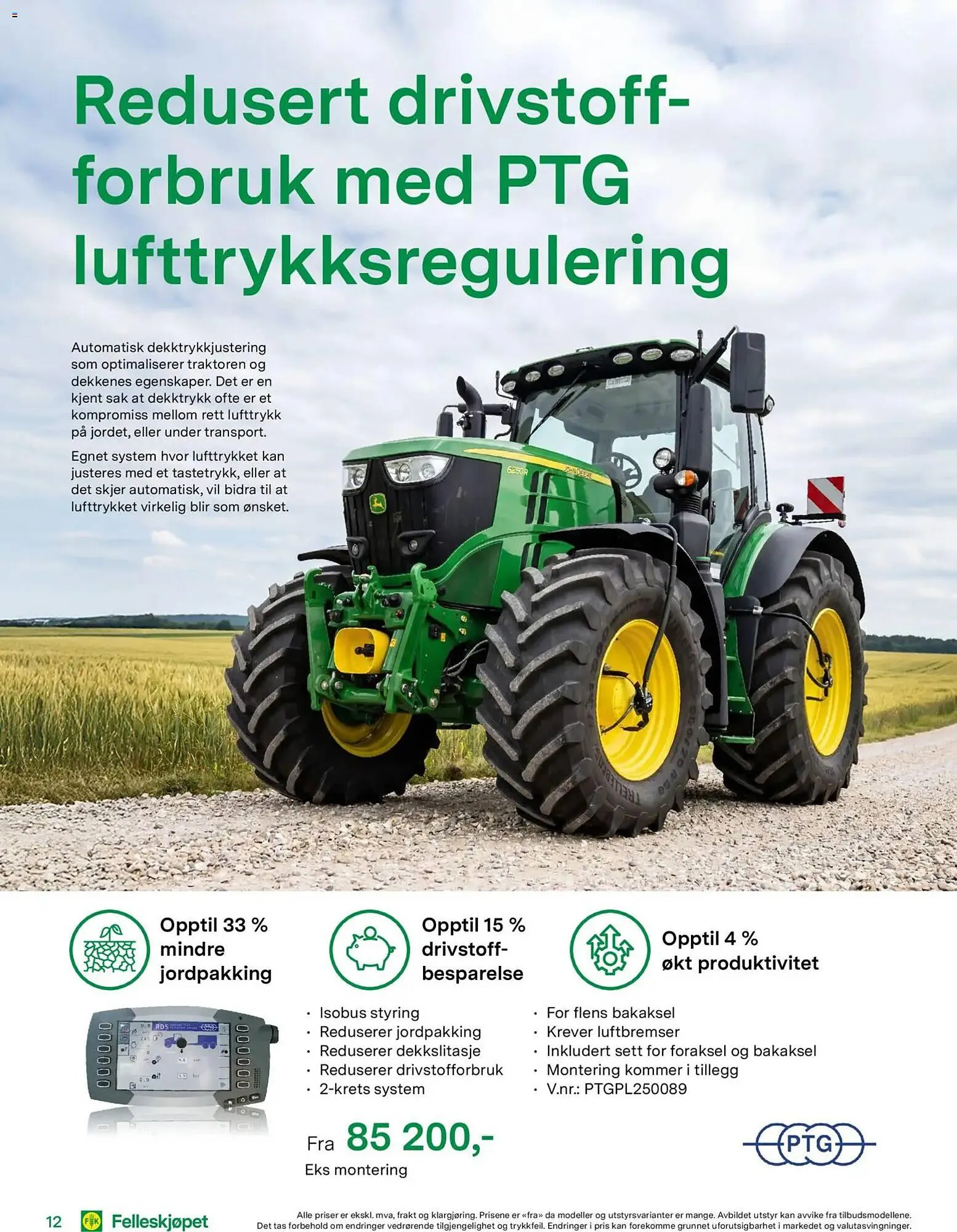 Felleskjøpet kundeavis fra 15. april til 3. januar 2027 - kundeavisside 12