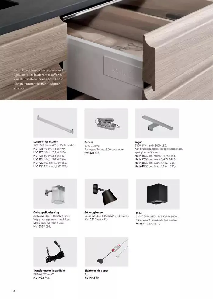 kvik kjøkken Design Zone. fra 23. november til 7. desember 2024 - kundeavisside 126