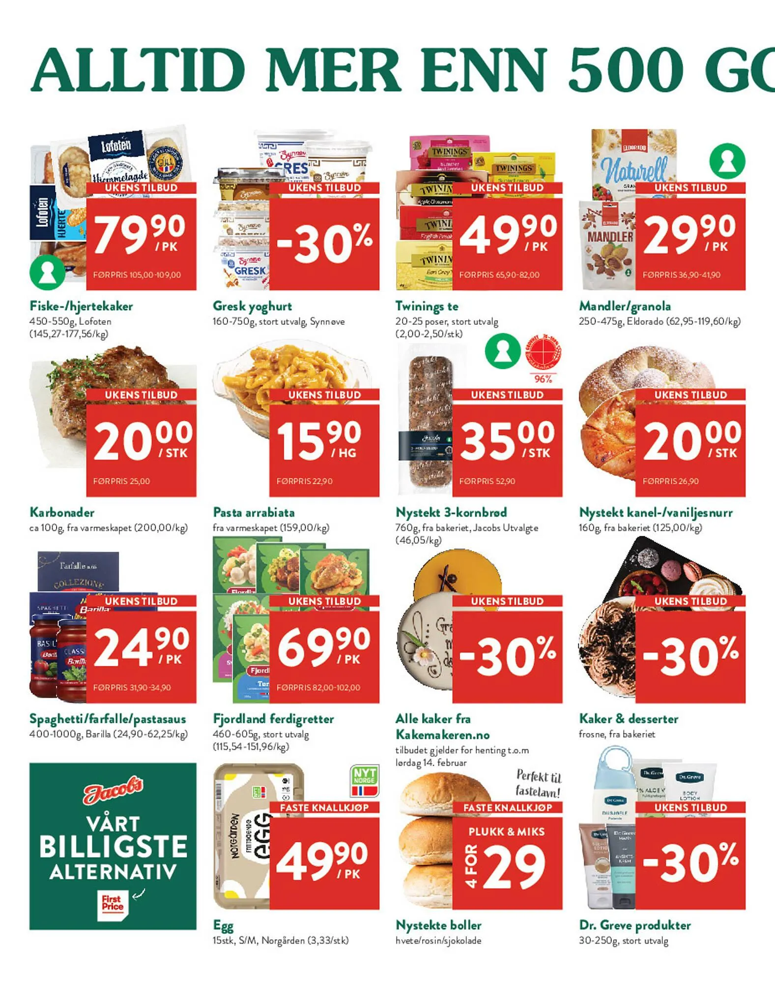 Jacobs kundeavis fra 11. februar til 14. februar 2026 - kundeavisside 4