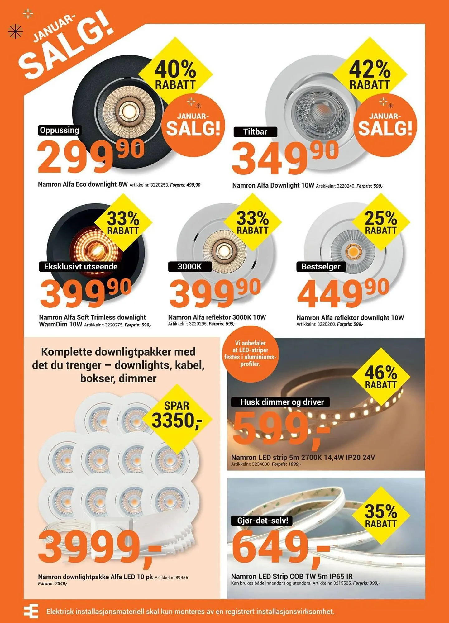 Elektroimportøren kundeavis fra 1. januar til 19. januar 2026 - kundeavisside 2