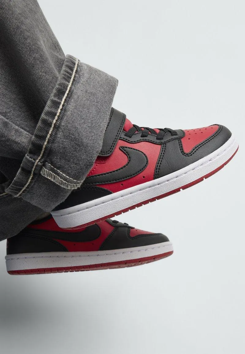 COURT BOROUGH LOW UNISEX - Joggesko - university red/black/white