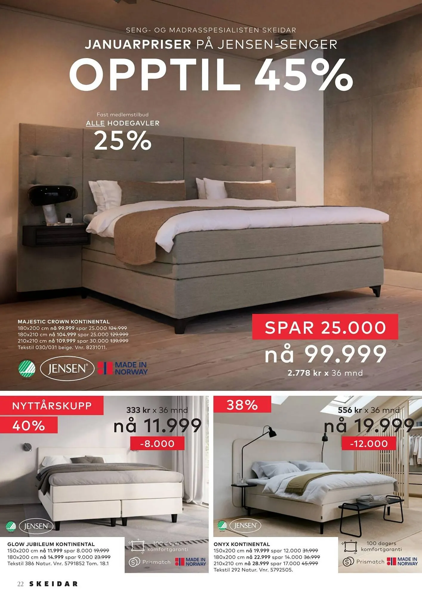 Skeidar kundeavis fra 5. januar til 12. januar 2026 - kundeavisside 22