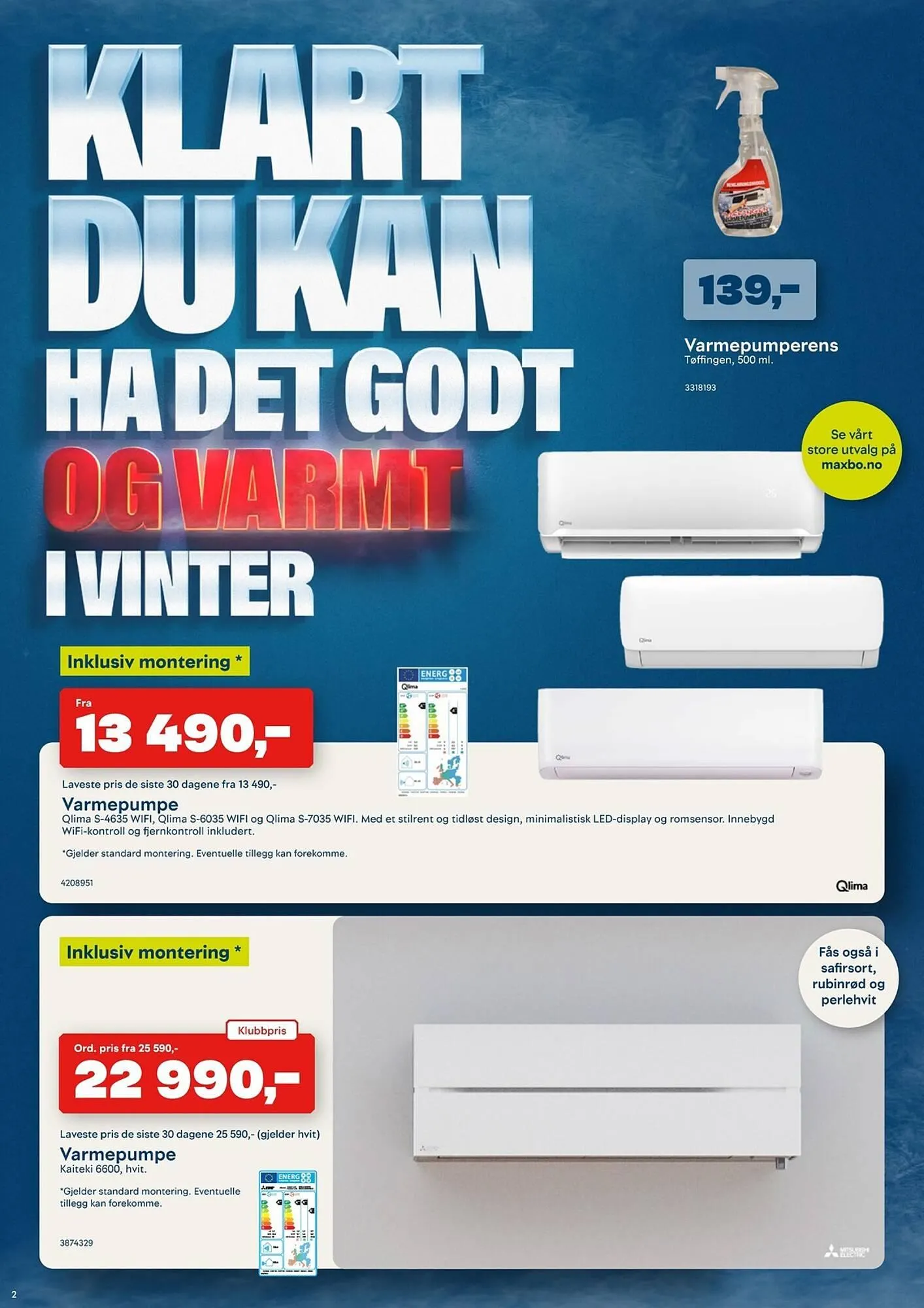 Maxbo Kundeavis fra 6. januar til 2. februar 2025 - kundeavisside 2